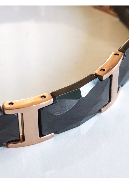 Çelik ve Seramik Siyah Erkek Bileklik fiyatları