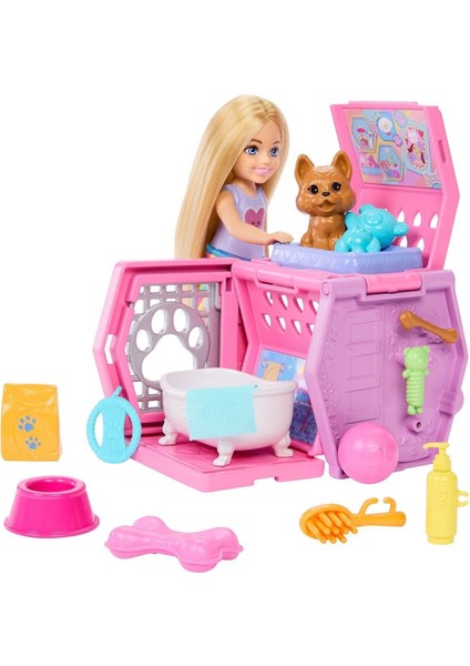 JDF89 Chelsea Köpekçiğin Taşıma Çantası Oyun Seti modelleri