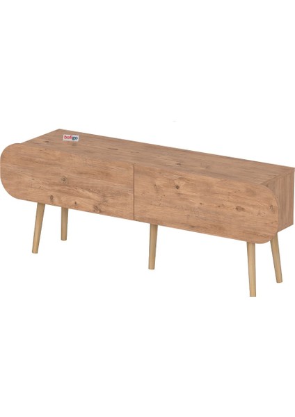 Tv Sehpası 2 Kapaklı Tv Sehpası Düşer Kapaklı Tv Ünitesi Televizyon Sehpası 120 cm Sicilya Çam indirimleri