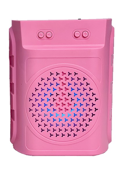 Pembe Bluetooth Hoparlör Ses Bombası USB Tf Kart Destekli