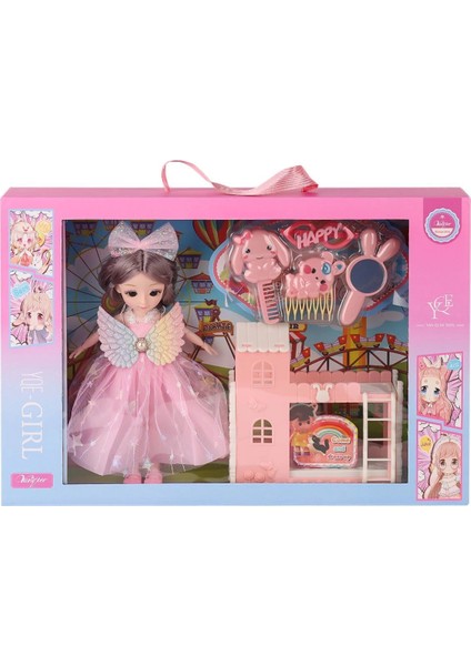 3688-164A Aksesuarlı Kanatlı Bebek Oyun Seti -Karsan fiyatları