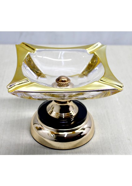 Metal Ayaklı Cam Küllük Model 1