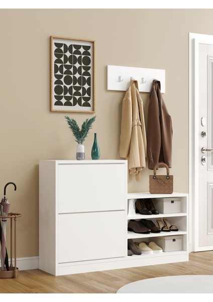 Kuzeylife Vesta Ayakkabılık Kayar Kapak