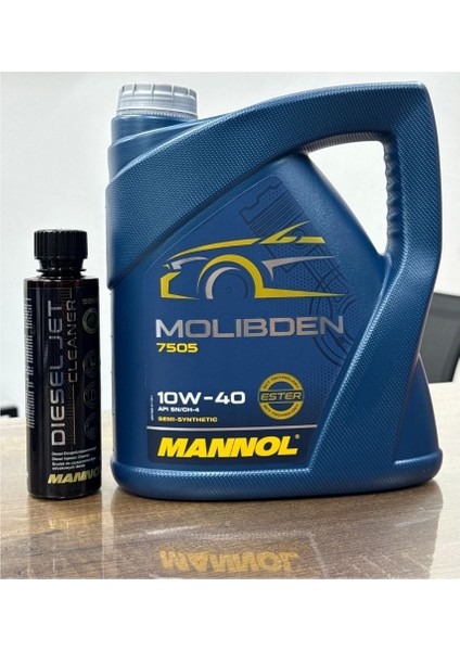 2025 Üretimli 10W40 Molibdenli Yüksek Performanslı 5l Motor Yağı ve Diesel Jet Cleaner Dizel Enjektör Temizleyici
