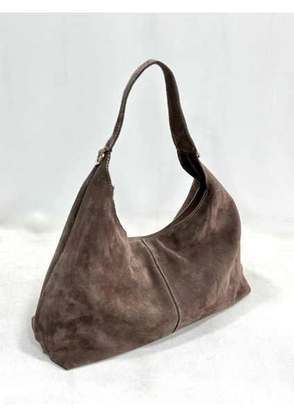 Mesbag Hakiki Süet Kadın Çanta