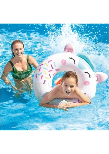 IS59266 Intex Sevimli Hayvanlar Figürlü Simit 8+ Yaş - 1 Adet Stokta Olan Gönderilir fırsatları