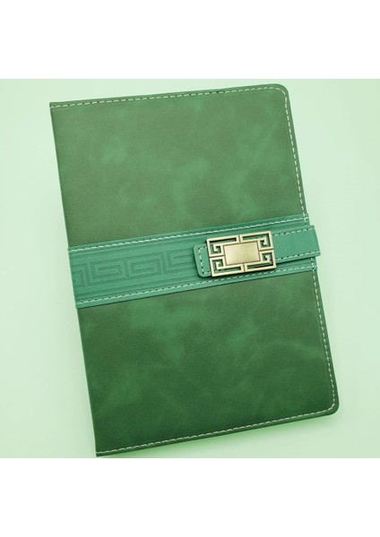 Tarihsiz Ajanda Defter Yeşil Renk