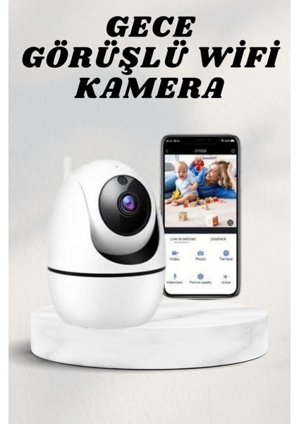 Wifi Kamerası Kablosuz Wifi Güvenlik Kamerası - ME001W-51S160