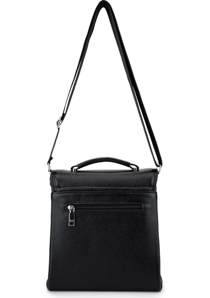 Erkek Hakiki Deri Siyah Postacı Çanta 1012 230203 Erk Cnt SK25-26 Sıyah modelleri