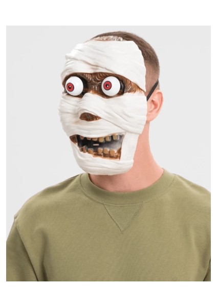 Sallanan Yaylı Oynar Gözlü Mumya Maskesi fiyatları