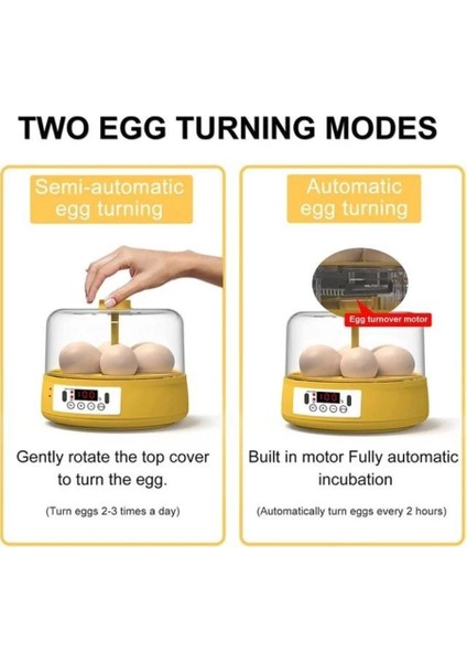 Tam Otomatik Ev Tipi Kuluçka Makinesi Isı ve Nem Ayarlı Gün Sayaçlı fiyatları