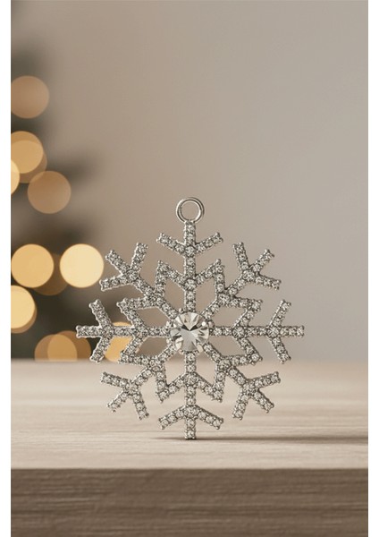 Kristal Kar Tanesi Ağaç Süsü fırsatları