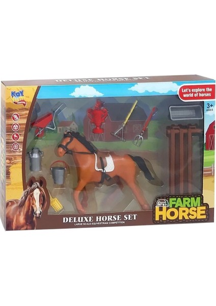 2410 At Çiftliği Seti - 1 Adet Stokta Olan Gönderilir