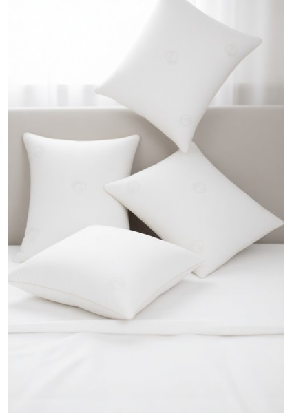 Yün Yastık - 50X70 cm - Yoğun Yün Dolgulu - 4 Adet