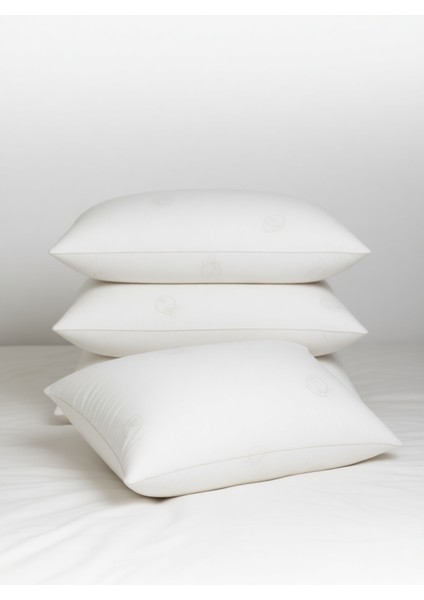 Yün Yastık - 50X70 cm - Yoğun Yün Dolgulu - 4 Adet