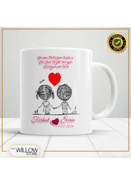 Sevgililer Günü,sevgiliye Özel,aşk,sevgi Porselen Kupa Bardak-53