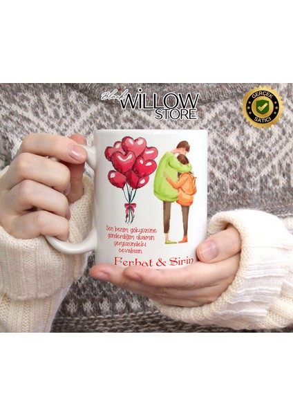 Sevgililer Günü,sevgiliye Özel,aşk,sevgi Porselen Kupa BARDAK-106