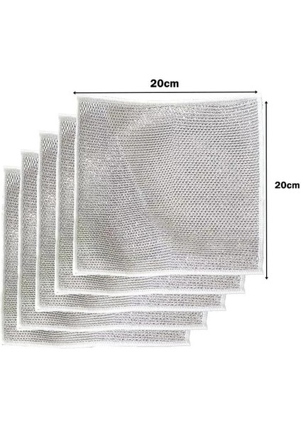 3 Adet Çok Fonksiyonlu Çizmeyen Tel Bulaşık Bezi Bulaşık Havlusu Bulaşık Temizlik Ovma Bezi modelleri