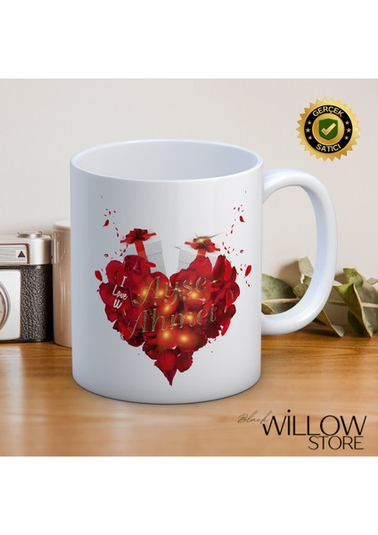 Sevgililer Günü,sevgiliye Özel,aşk,sevgi Porselen Kupa Bardak-77