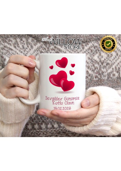 Sevgililer Günü,sevgiliye Özel,aşk,sevgi Porselen Kupa Bardak-86