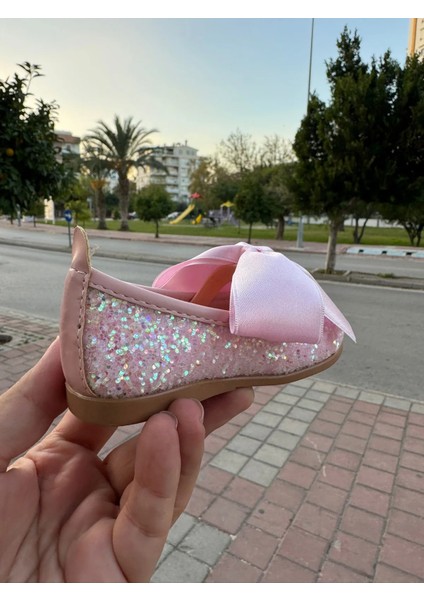 Babet Bow Cam Kırığı Kurdelalı Pembe Babet fiyatları