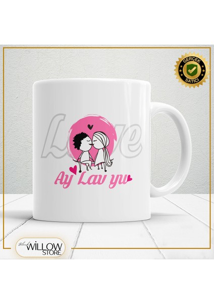 Sevgililer Günü,sevgiliye Özel,aşk,sevgi Porselen Kupa BARDAK-129