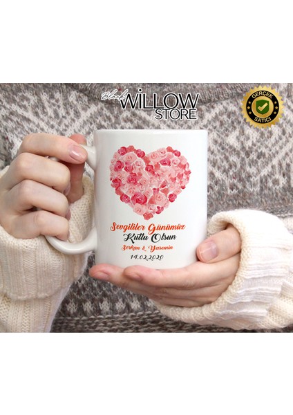 Sevgililer Günü,sevgiliye Özel,aşk,sevgi Porselen Kupa BARDAK-116