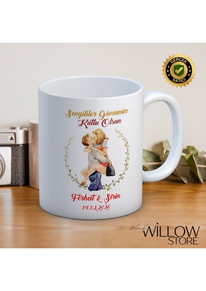 Sevgililer Günü,sevgiliye Özel,aşk,sevgi Porselen Kupa Bardak-57