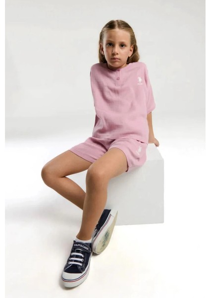 Queenkids Kız Çocuk 2093-4 Takım Müslin Gül Kurusu fiyatları