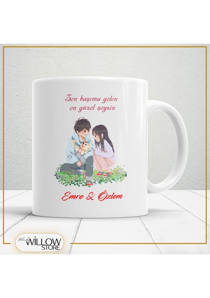 Sevgililer Günü,sevgiliye Özel,aşk,sevgi Porselen Kupa Bardak-1