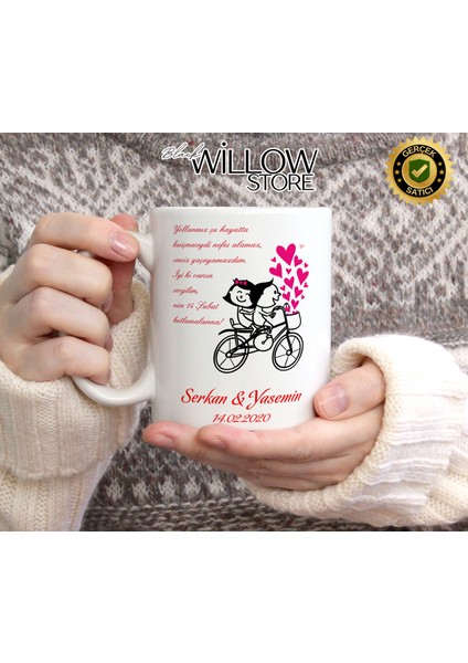Sevgililer Günü,sevgiliye Özel,aşk,sevgi Porselen Kupa BARDAK-101