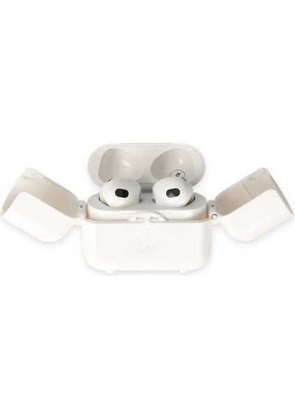 Airpods 3 (3.nesil) Basmalı Kılıf - Beyaz modelleri