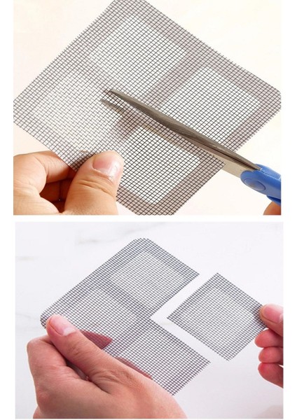 15 Adet Yapışkanlı Kesilerek Kullanılabilir Yırtık Kapı-Pencere Sinekliği Onarım Tamir Band fırsatları