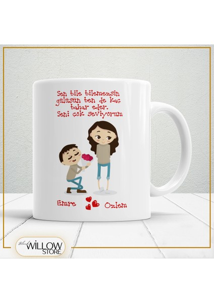 Sevgililer Günü,sevgiliye Özel,aşk,sevgi Porselen Kupa Bardak-27