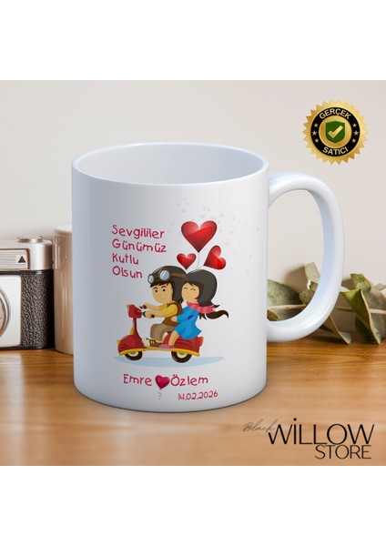 Sevgililer Günü,sevgiliye Özel,aşk,sevgi Porselen Kupa Bardak-83