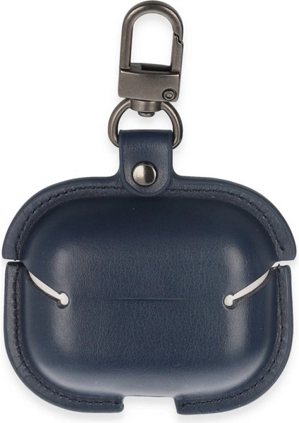 Airpods 3 (3.nesil) Çanta Deri Kılıf - Lacivert fiyatları