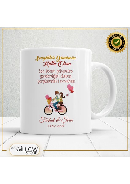 Sevgililer Günü,sevgiliye Özel,aşk,sevgi Porselen Kupa Bardak-54