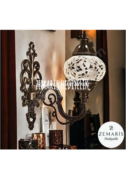 El Yapımı Otantik Mozaik Duvar Apliği