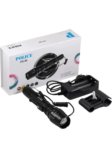 Ps-90 Cree T6 LED Avcı Şarjlı El Feneri fiyatları