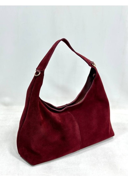 Mesbag Hakiki Süet Kadın Çanta