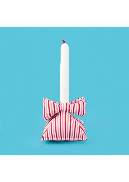 Soft Mum Figürlü Yastık - Pembe / Kırmızı - 21X42 cm