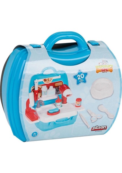03 564 Çantalı Veteriner Seti -Pilsan Oyuncak fiyatları