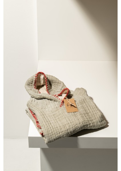 Haki Müslin Çocuk Panço fiyatları