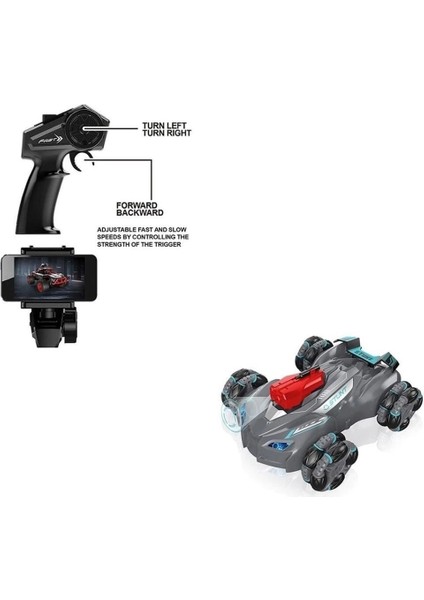 Şarjlı Wifi Kameralı Uzaktan Kumandalı