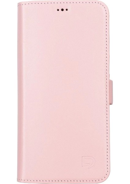 Apple iPhone 13 Pro Max Uyumlu Deri Cüzdanlı Kılıf Toz Pembe fiyatları