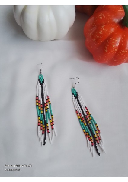 Kum Boncuklu El Yapımı Küpe fiyatları