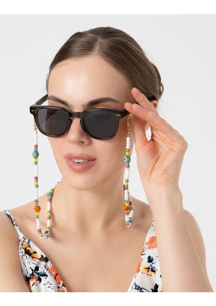 Db DİLEK BAŞ TASARIM Nazar Boncuklu ve Kum Boncuklu Gözlük Ipi modelleri