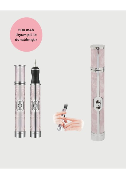 Taşınabilir Elektrikli Tırnak Törpüsü 500 Mah USB Şarjlı Manikür Cihazı - ME001W-51S676 fiyatları