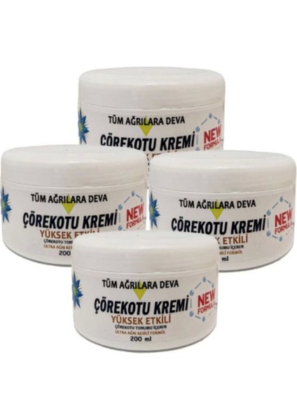 Süper Çörek Otu Kremi White Box 4 Tane x 200 ml HZNZF145