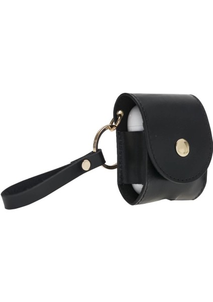 Apple Airpods 2.nesil Uyumlu Deri Kılıf Mai Snap Rst1 Siyah fiyatları